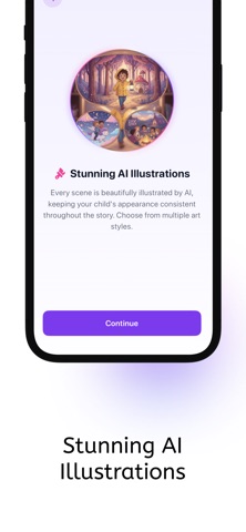 WonderTales - AI storyteller iPhone screenshot
