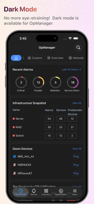OpManager screenshot 1