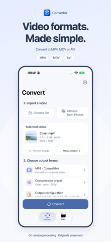 Converter - Video Formats Screenshot 3 of 3