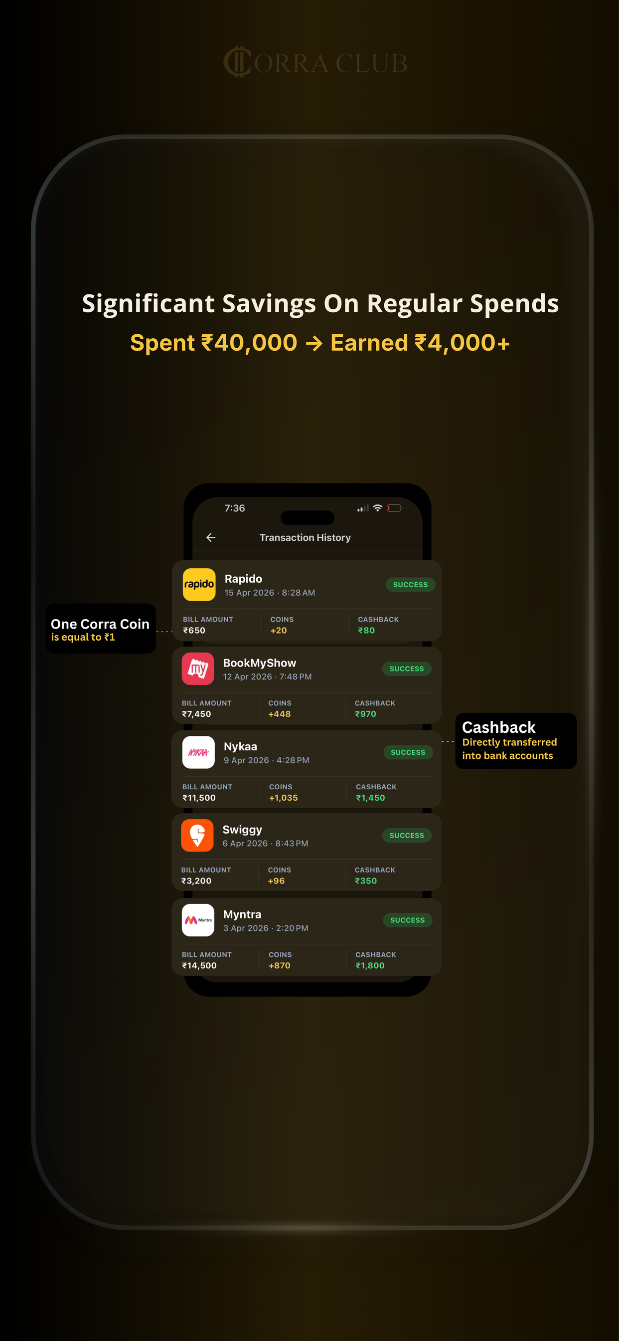 Corra Club screenshot 8