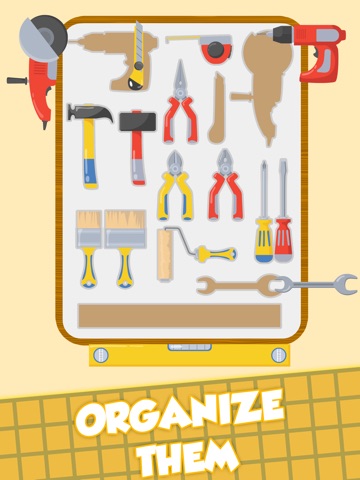 Arrange Right - Cupboards Sort iPad screenshot