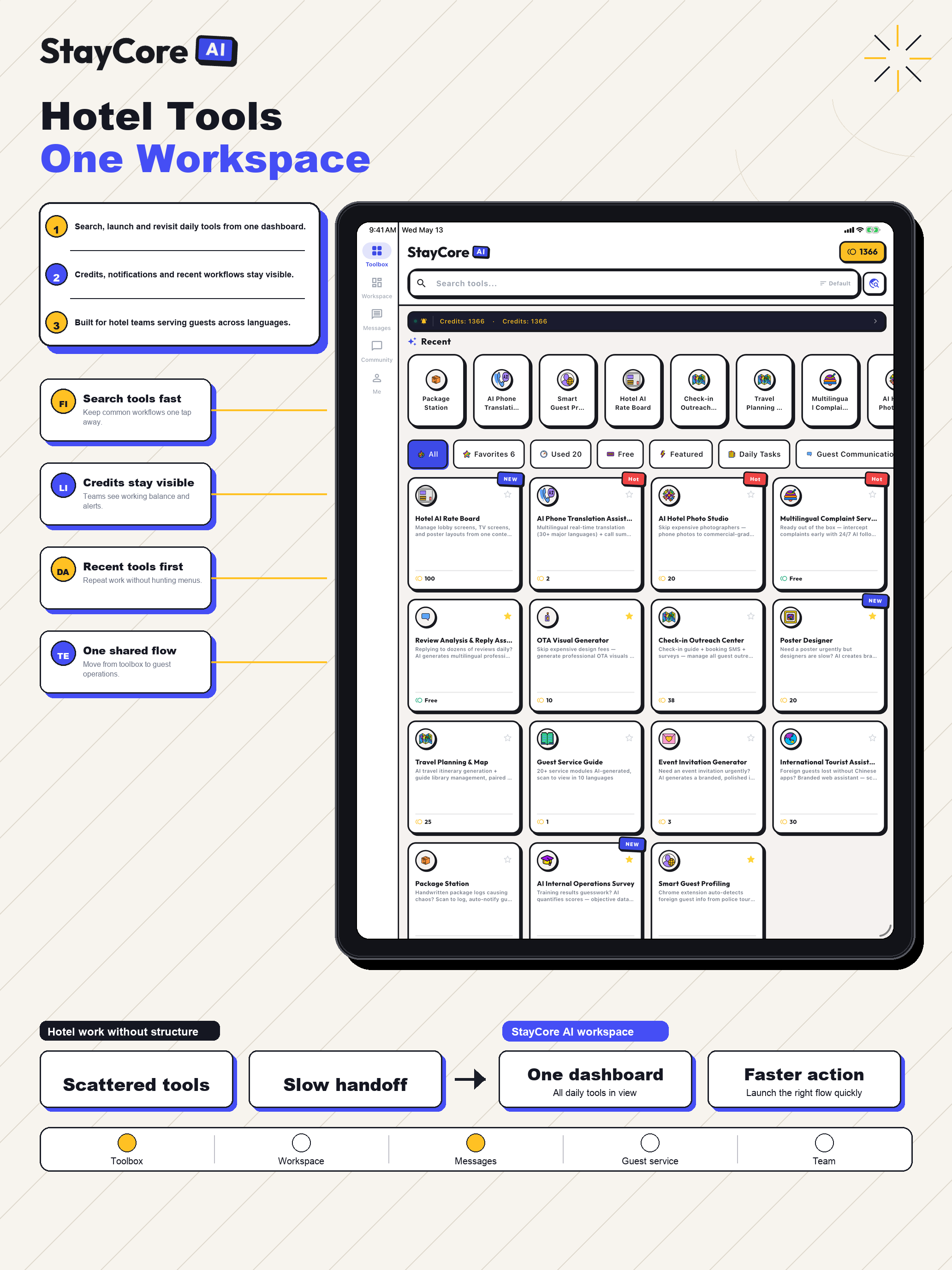 Staycore AI酒店智能工作台 screenshot 7
