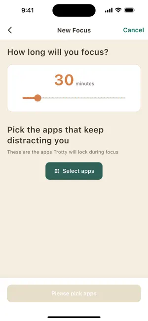 Trotty: Focus & App Blocker screenshot 2