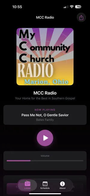 MCC Radio screenshot 1