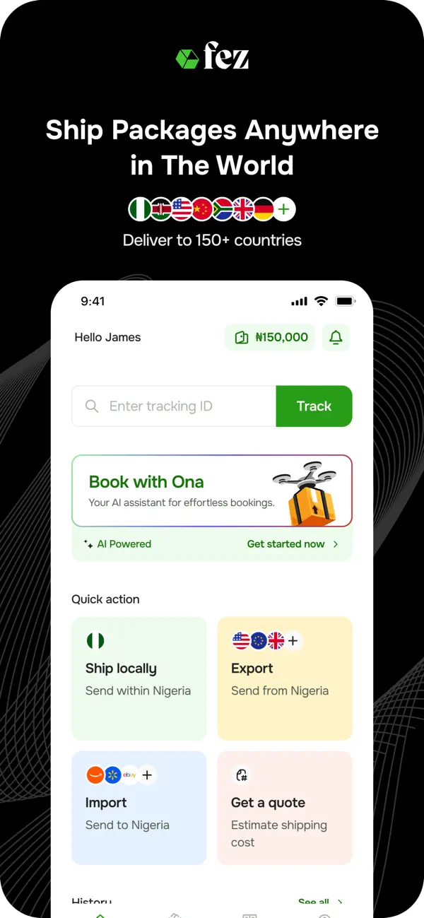 Screenshot #1 pour Fez Delivery App