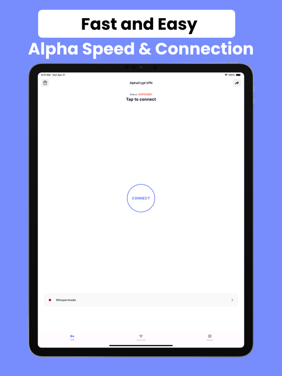 Screenshot #6 pour AlphaCrypt VPN | Secure & Fast