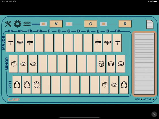 C.ARP iPad screenshot 5 - Music app