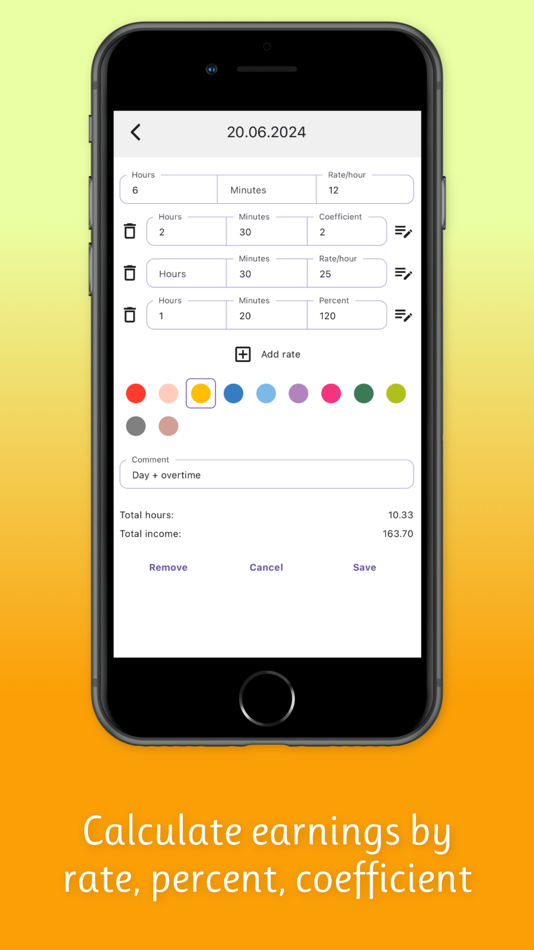 #2. Work hours tracker - Timesheet (iOS) 由: Kanstantsin Markau
