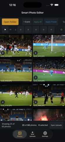 Fast Sports Photo Editor screenshot