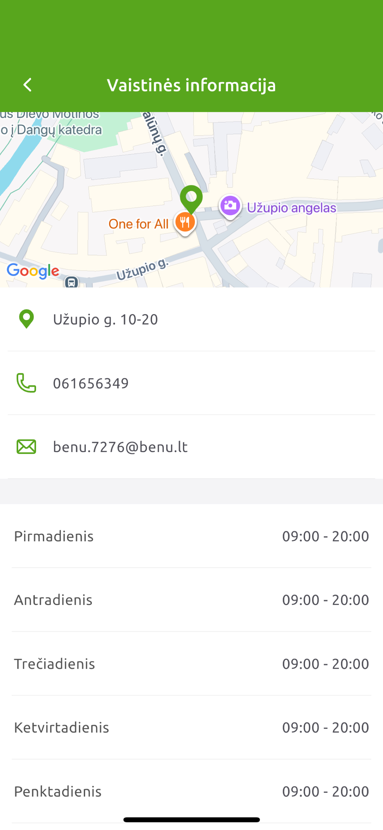 BENU Vaistinė