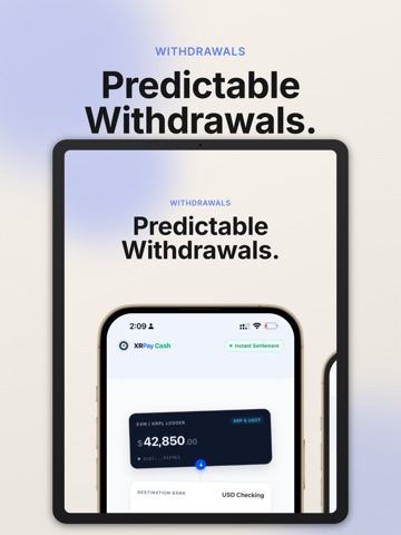 XRPay Cash iPad screenshot