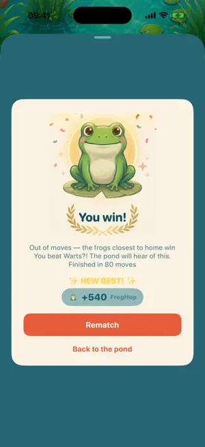 Hopover: Frog Board Game screenshot 4