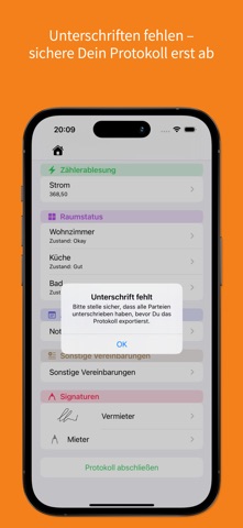 Immo Protokoll screenshot