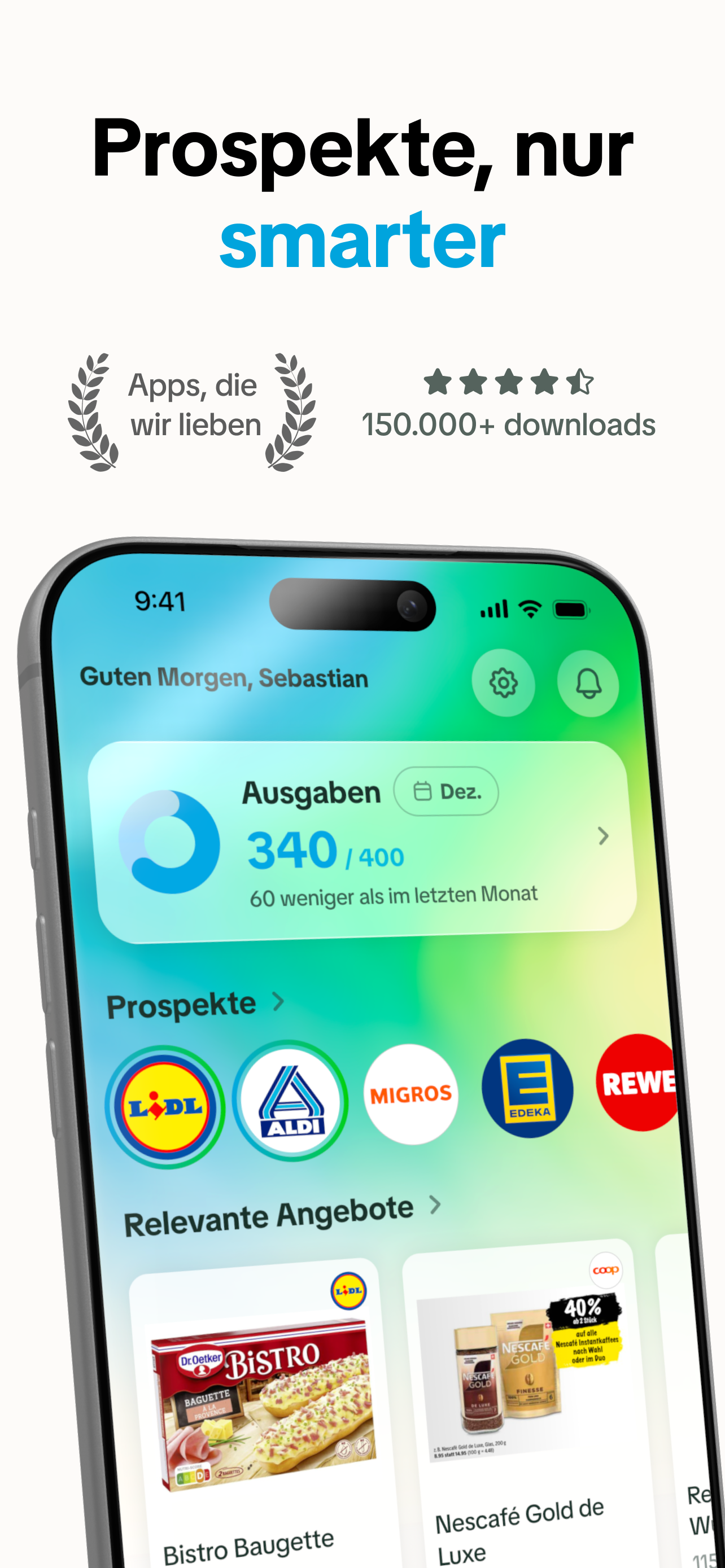 Optius: Spare beim Einkauf