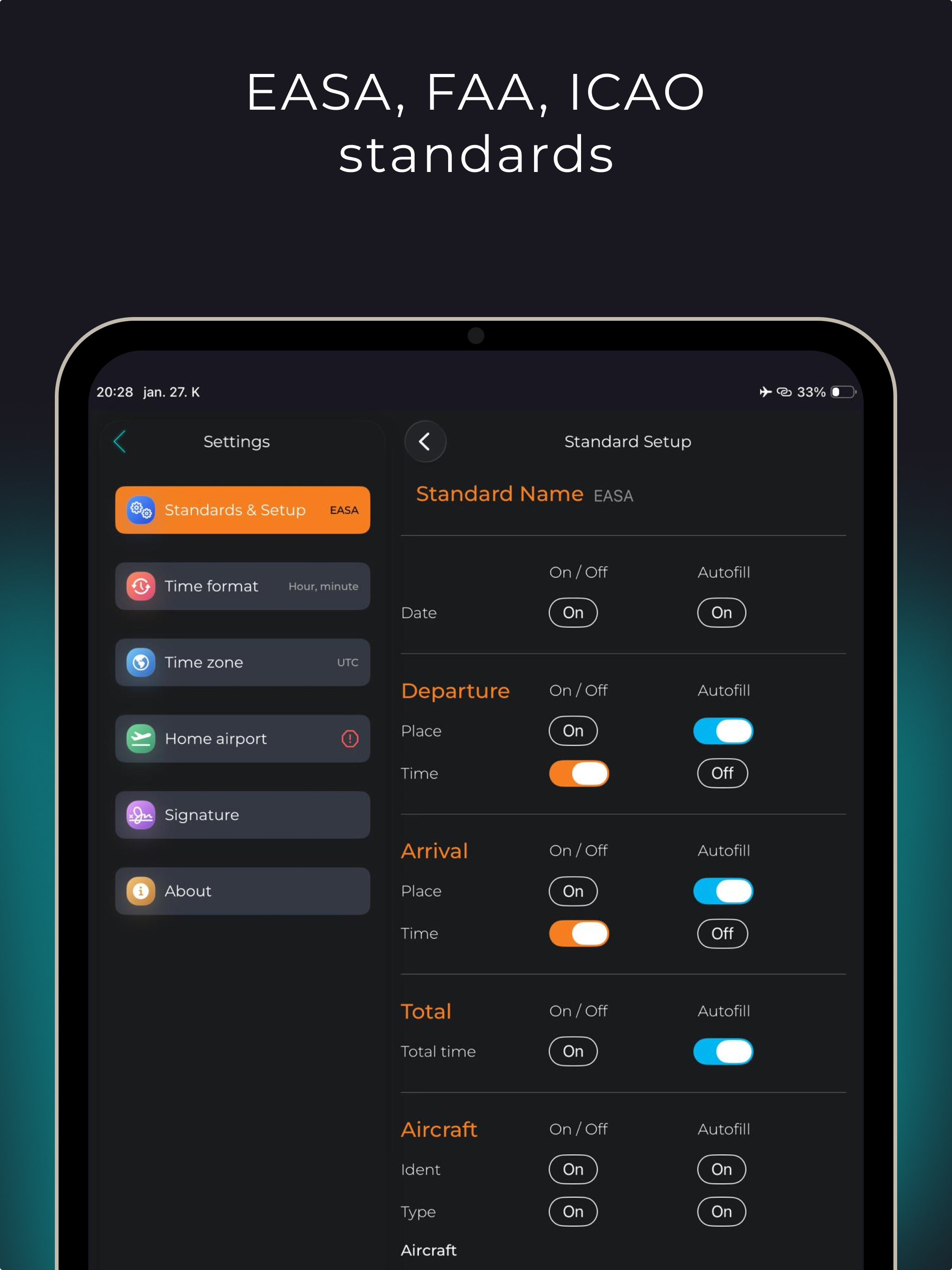 EasyLog Pro - Pilot Logbook screenshot 14
