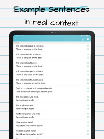 Italian English Dictionary ++ iPad screenshot