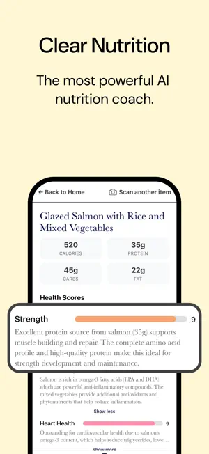 Clear Nutrition screenshot 1