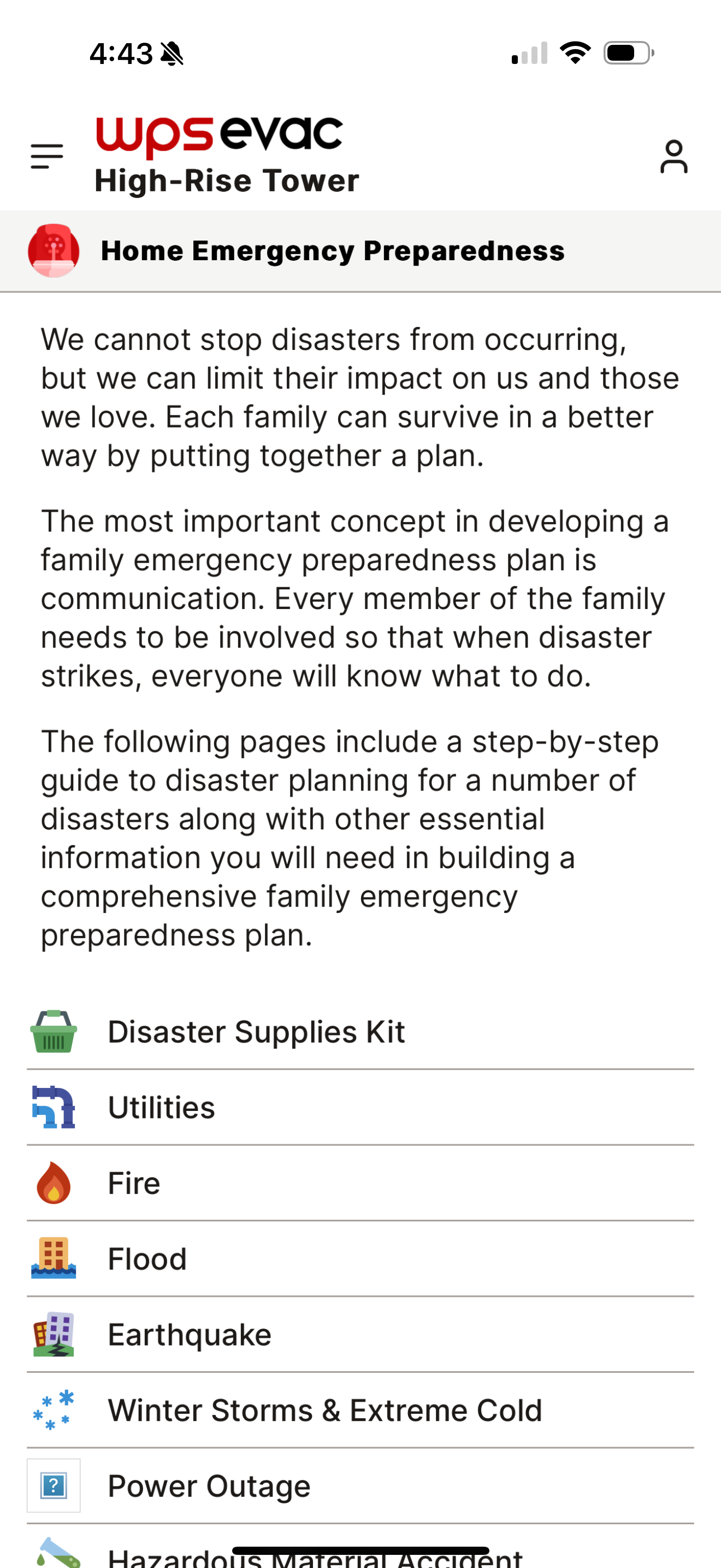 WPS Evac
