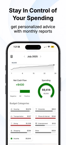CashChat AI iPhone screenshot