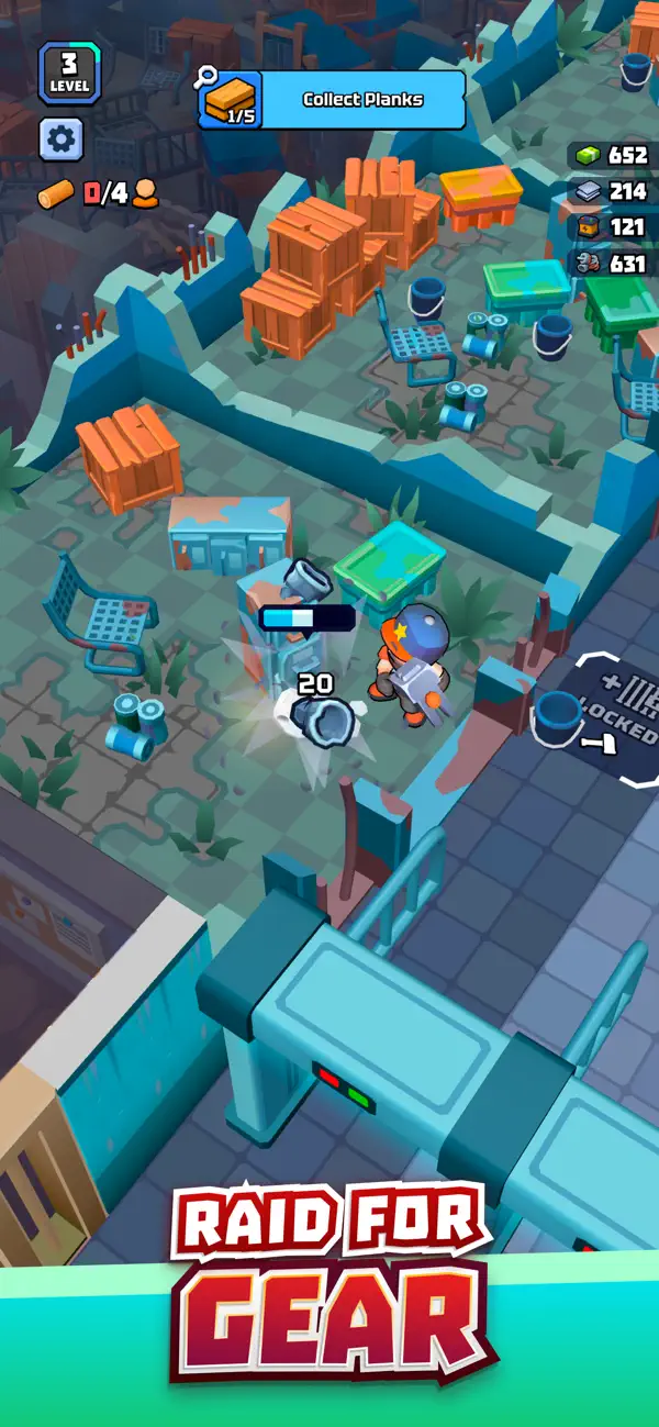 Fine to Survive - Zombie Idle Hack screenshot 5 - game app interface