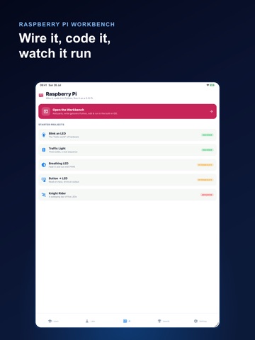 AI Lab: Neural Networks & IoT iPad screenshot