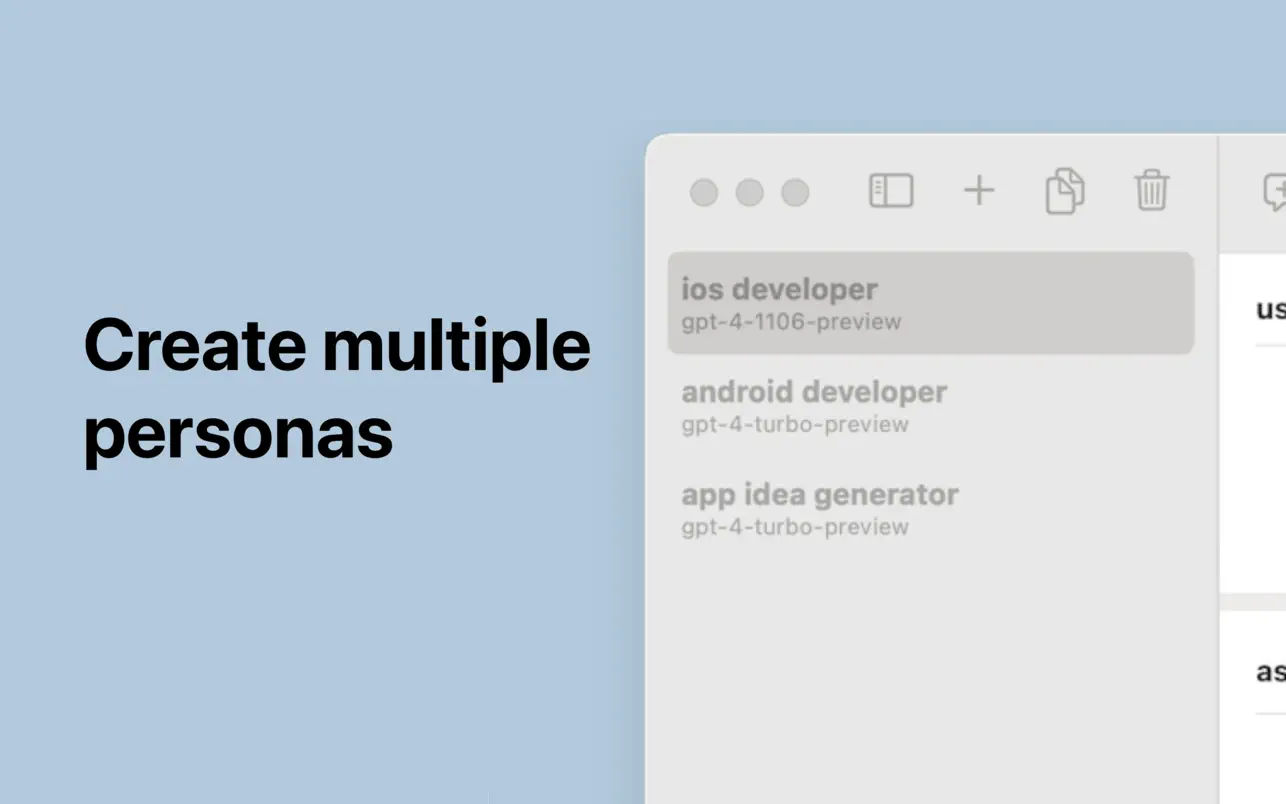 #1. AIAppStudio (macOS) 来自: Richard Moult