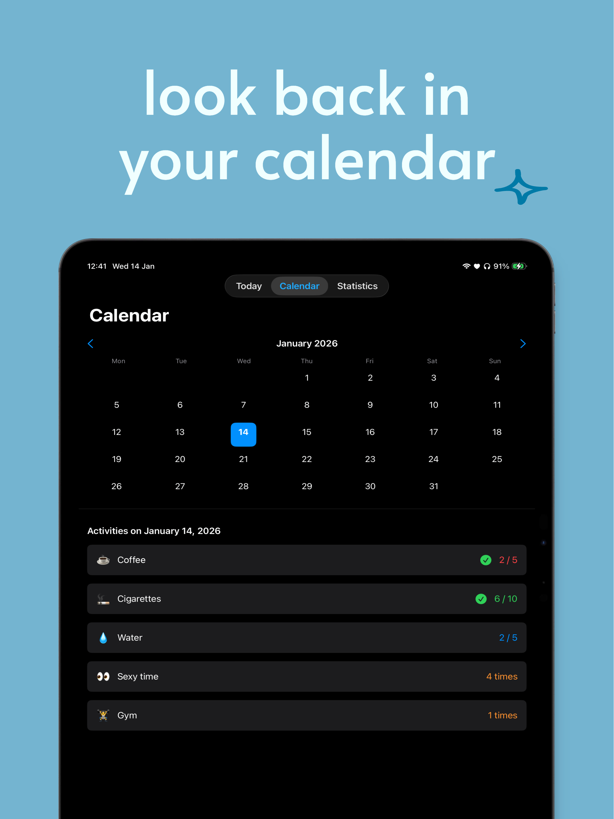 Counted - Habit Tracker