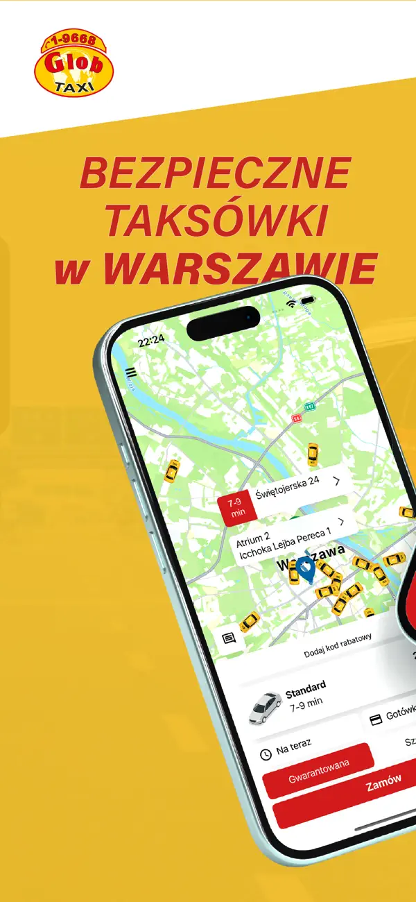 Screenshot #1 pour Glob Taxi Warszawa