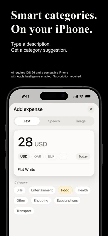 Expense Tracker - Digits AI screenshot 2 of 9