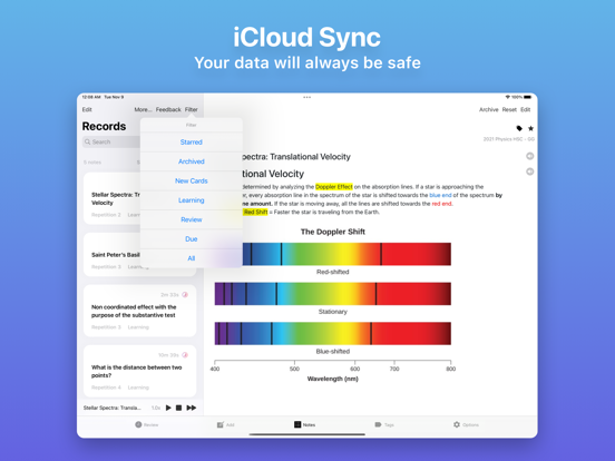 Flash Cards - Flashcards Maker iPad screenshot 5 - Education app