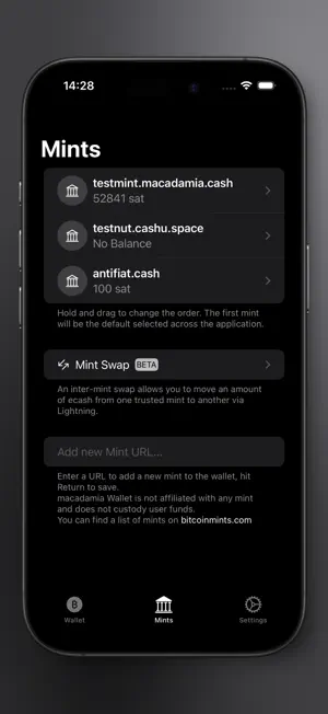 macadamia Wallet screenshot 3