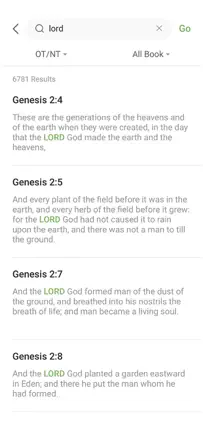 Bible - Daily Bible Verse KJVのスクリーンショット（2/8）