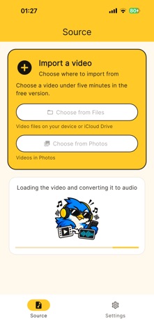 AUDIO BIRD - Video to Audio screenshot 2