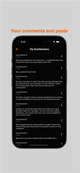 LevelUp for Hacker News Screenshot 6 of 6