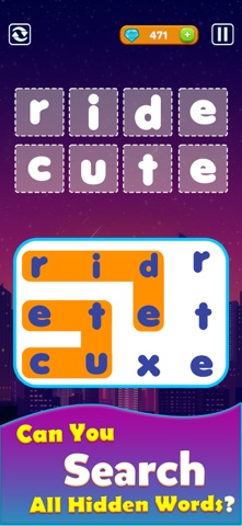 Connect Dot & Words iPhone screenshot