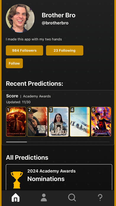 Award Expert Screenshot