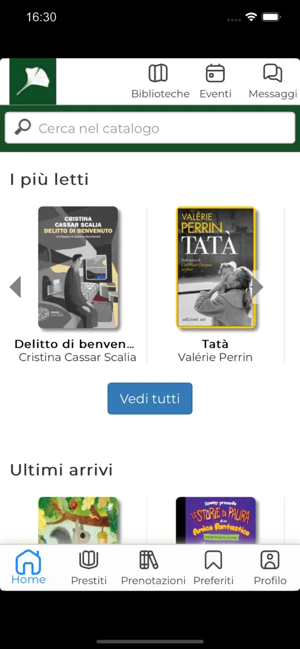 Screenshot #1 pour Biblio SBP