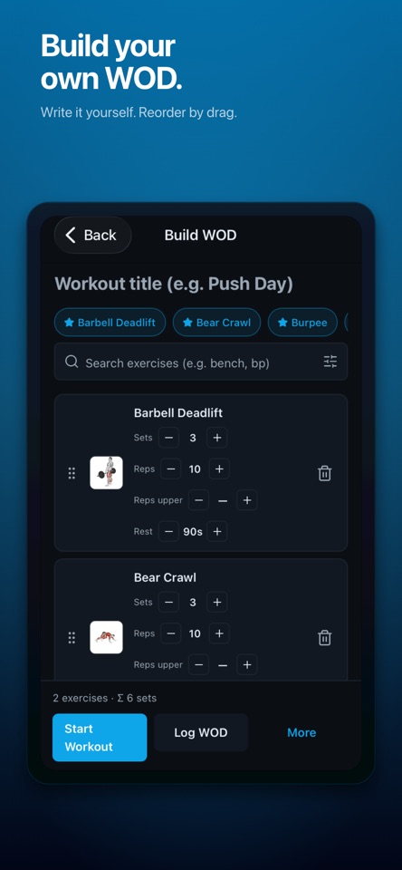 WorkoutOS: AI Workout Planner screenshot 6