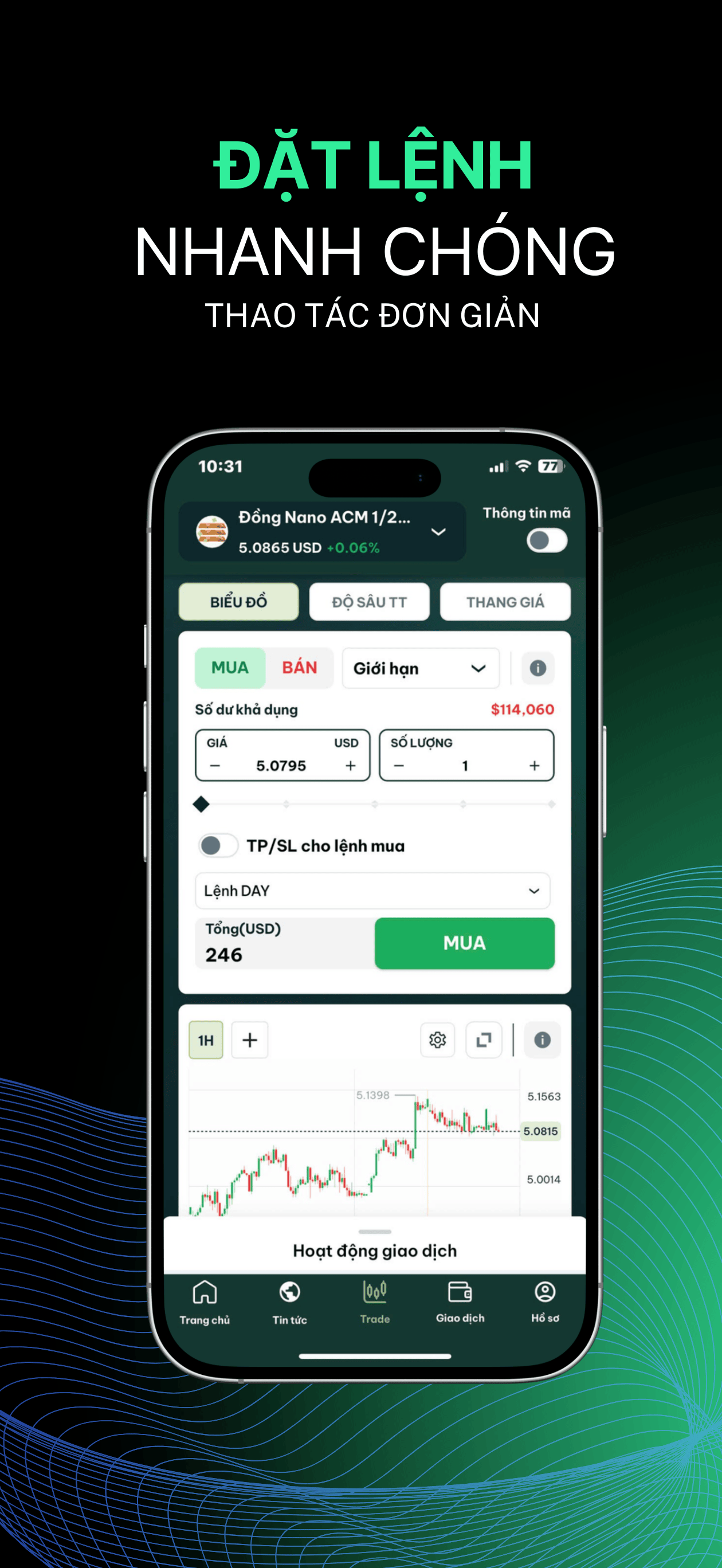 SFVN Trading - Đầu tư hàng hóa