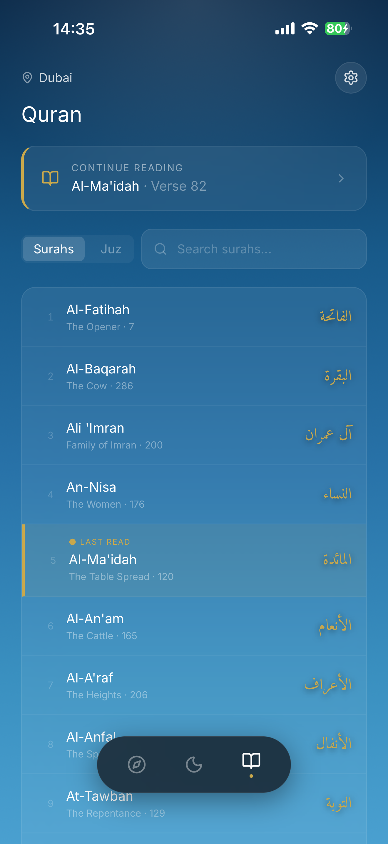 Nur - Prayer Times & Quran