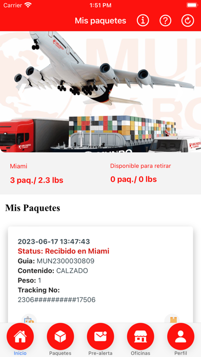 Mundo Cargo Screenshot