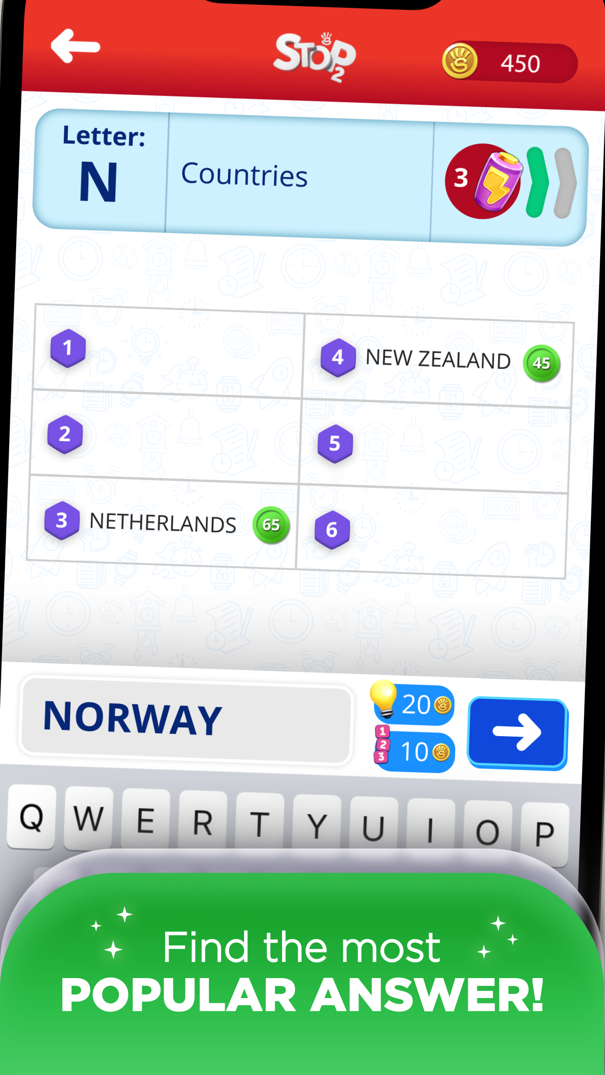 Stop 2 - Word Trivia Game screenshot 6