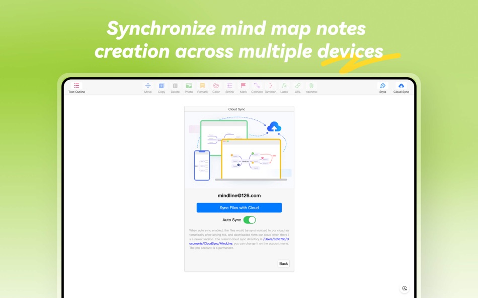 #3. MindLine - Mind Map (macOS) 由: Shenzhen Brown Bear Technology Co., LTD
