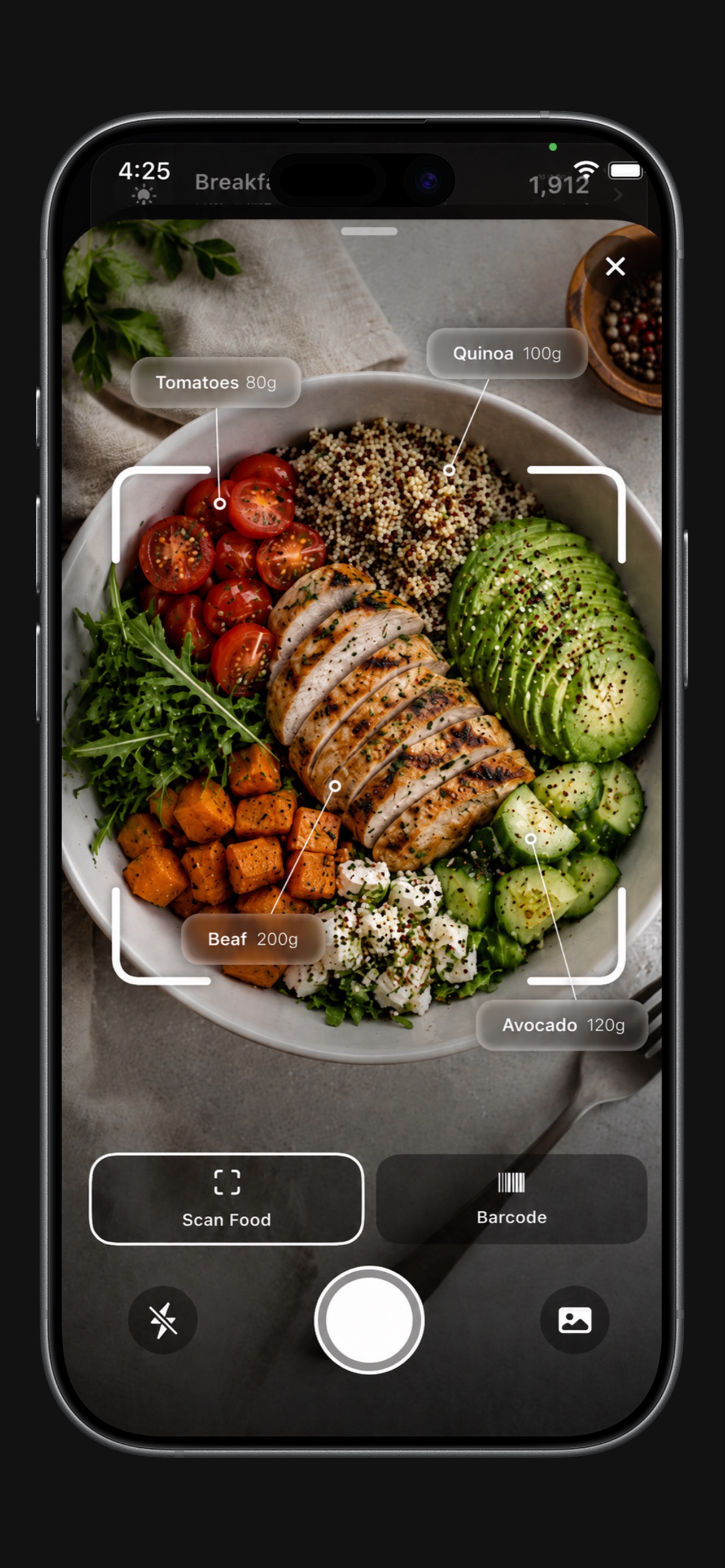 Screenshot 3 of Nomo - Calorie Counter Ai