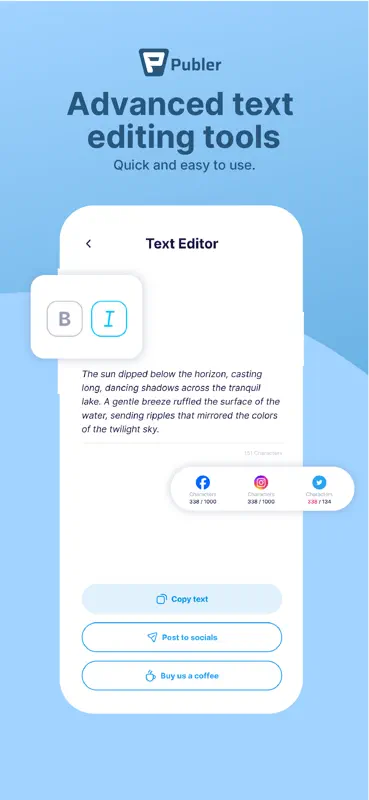 Publer: Social Media Tools screenshot 9 of 10