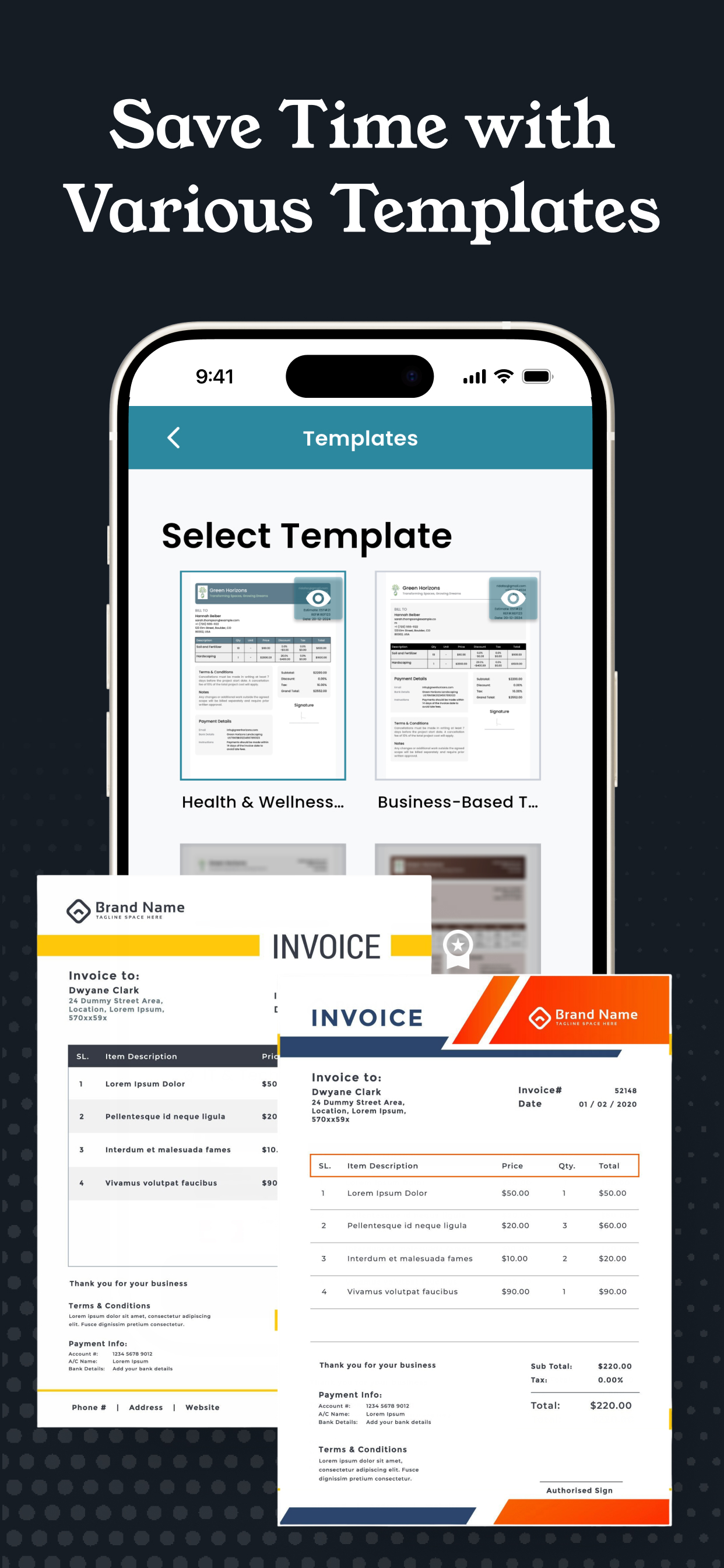 Easy Invoice – Bill Maker screenshot 7
