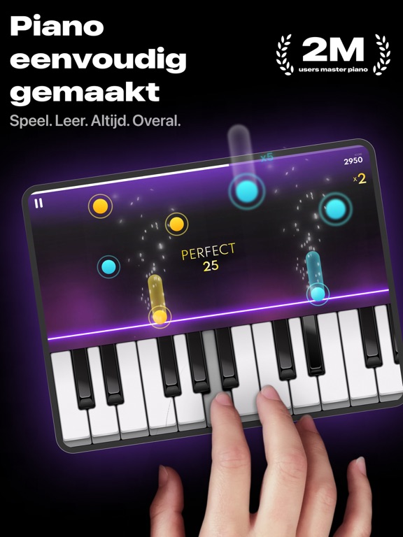 Piano - Muziek & Keyboard Spel iPad app afbeelding 1
