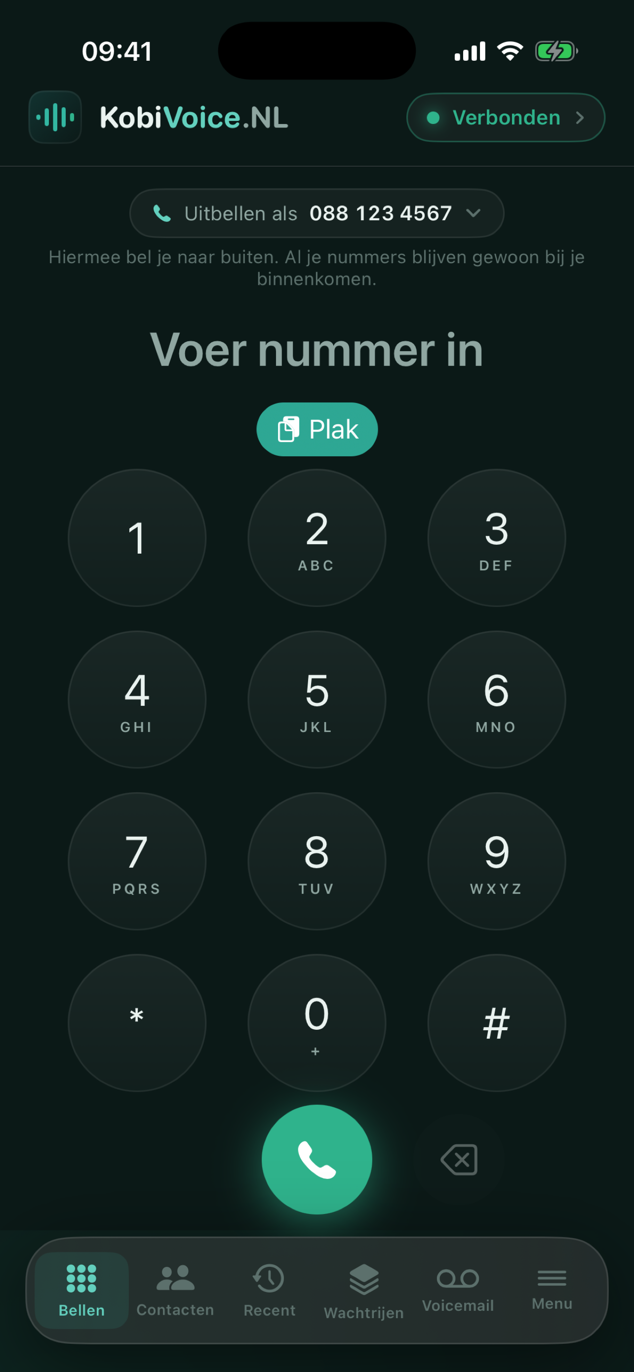 KobiVoice - zakelijk bellen screenshot 6