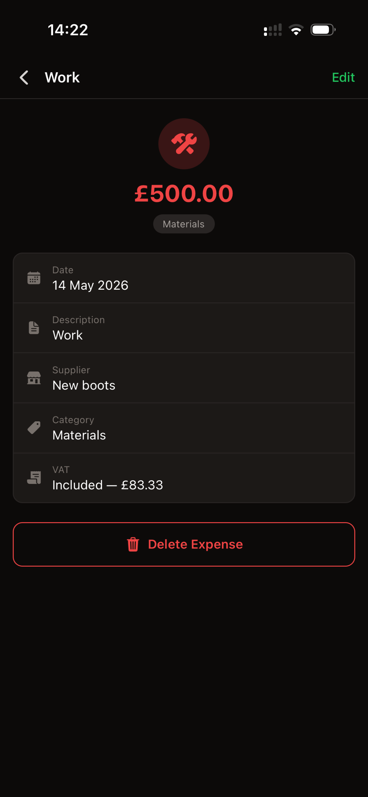 SiteBooks: Trade Bookkeeping screenshot 7