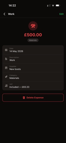SiteBooks: Trade Bookkeeping screenshot